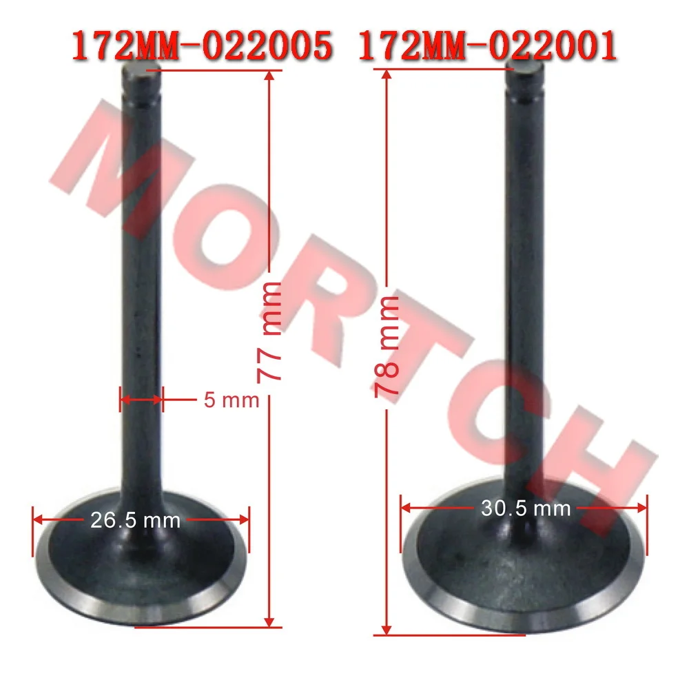 

Honda CFMOTO CH 250 CF 250 CN 250 AIR Valve atv motorcycle Scooter CH250 CF250 CN250 Inlet Intake Exhaust Valve