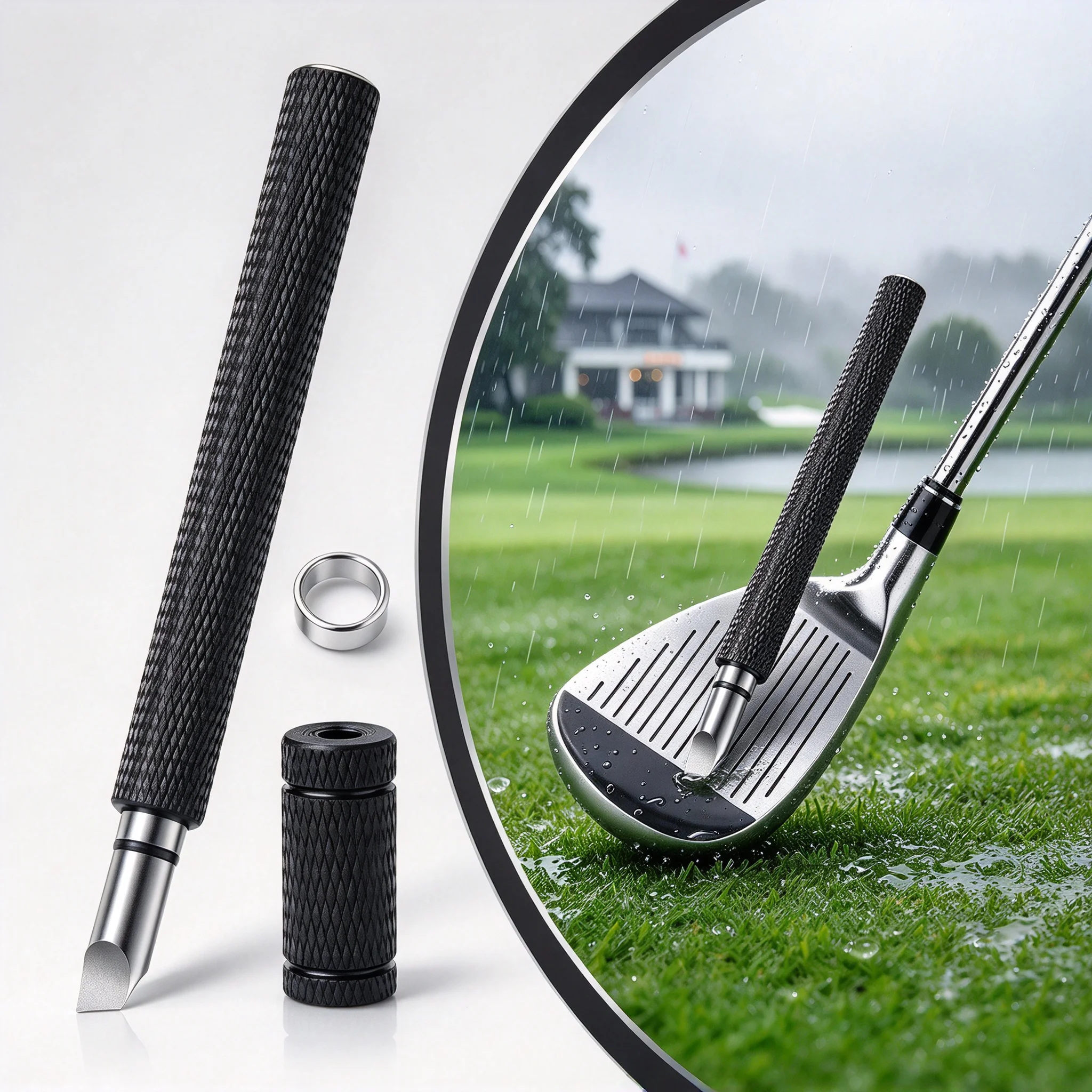 Grooves Cleaning Knife Golf Club Head Flat Slotted Straight Line UShape Pen VShaped Trench Wedge Sharpener Cleaner Grooving Tool