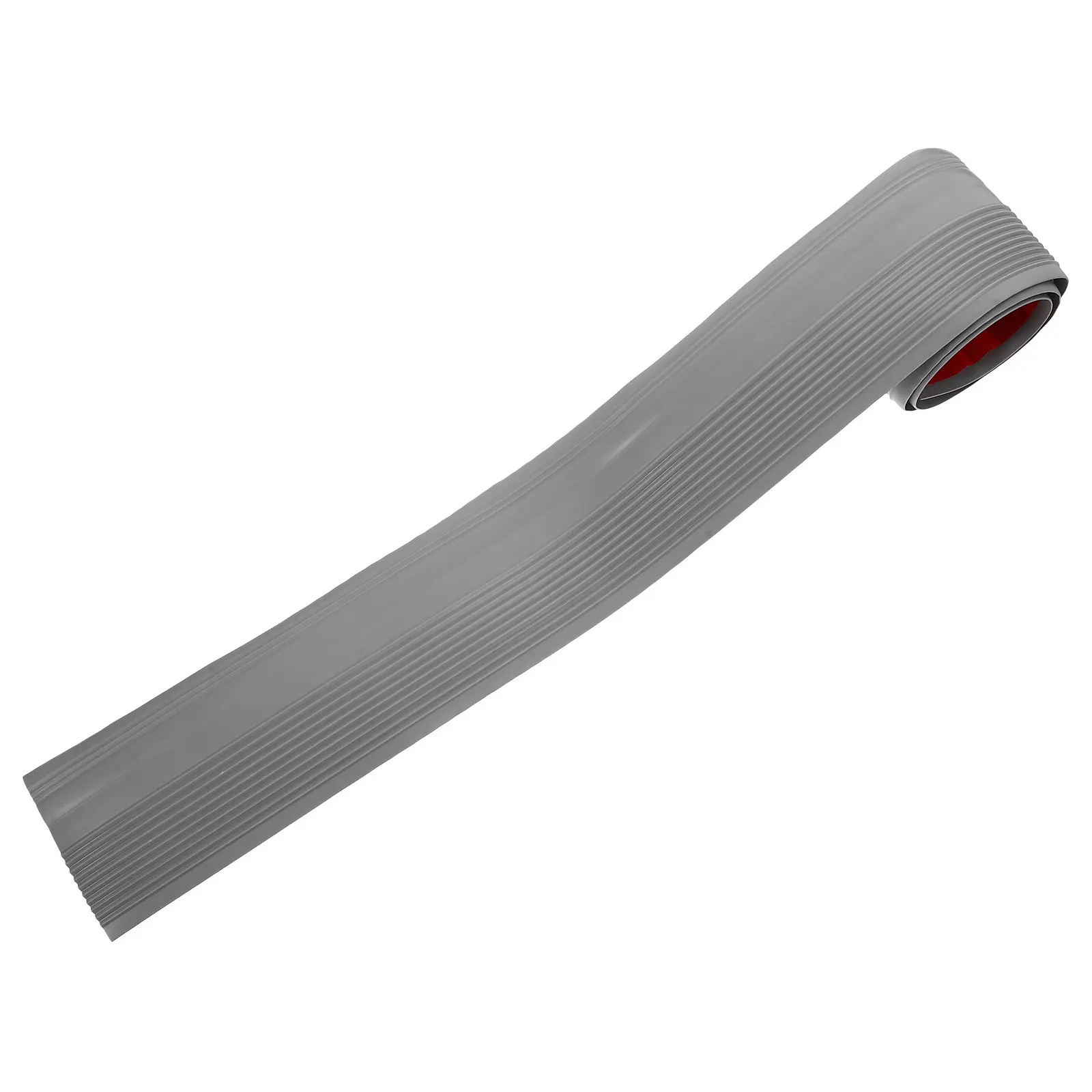 Moldura de PVC para Degraus, Acabamento Anticolisão para Escadas Internas, Superfície Texturizada Antiderrapante, Design Brilhante para Borda de Escada