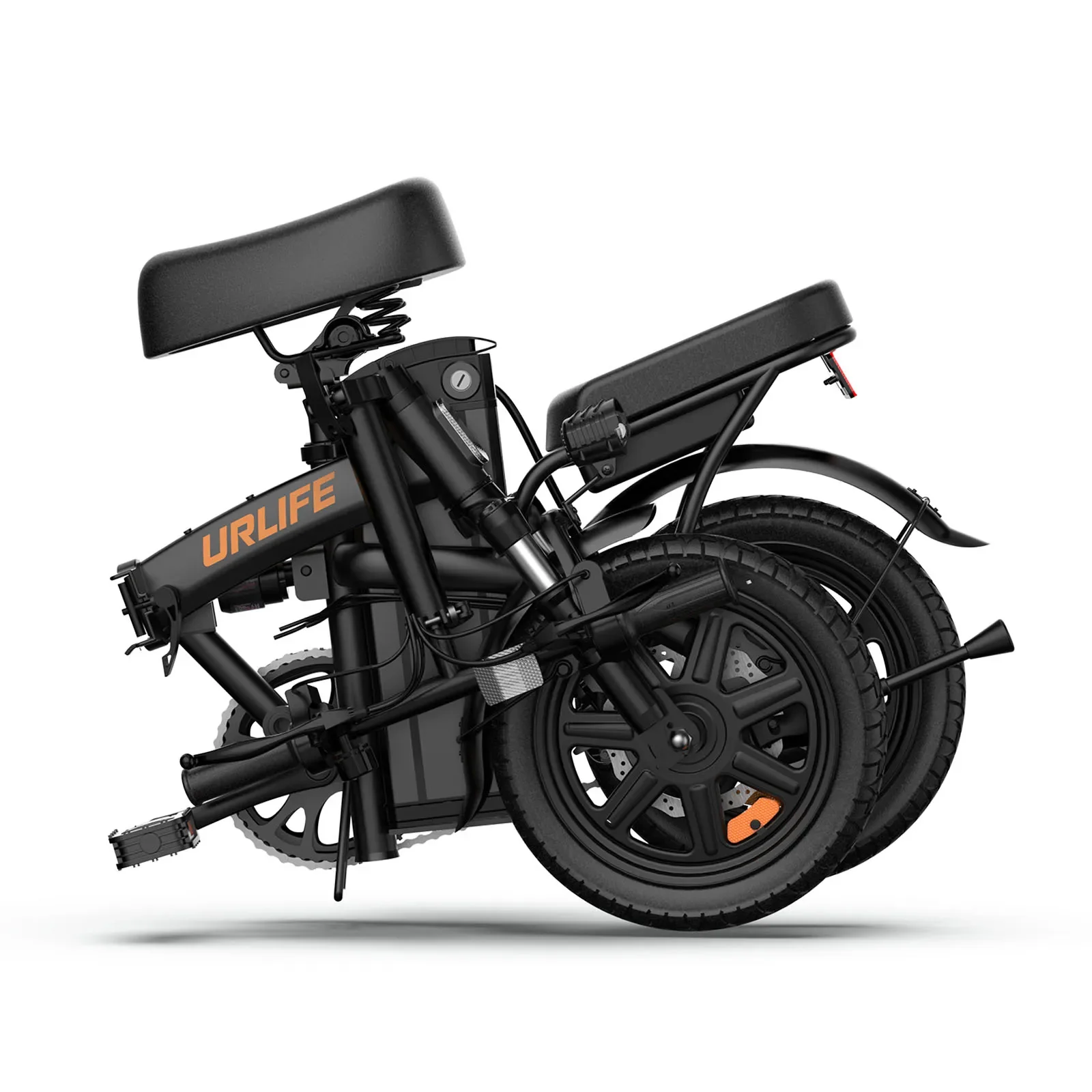 URLIFE F1L Erwachsenen-Elektrofahrrad 250W Motor Faltbares E-Bike 48V 7,5AH 14 Zoll Reifen City-Pendler-Elektrofahrrad – Detail 21