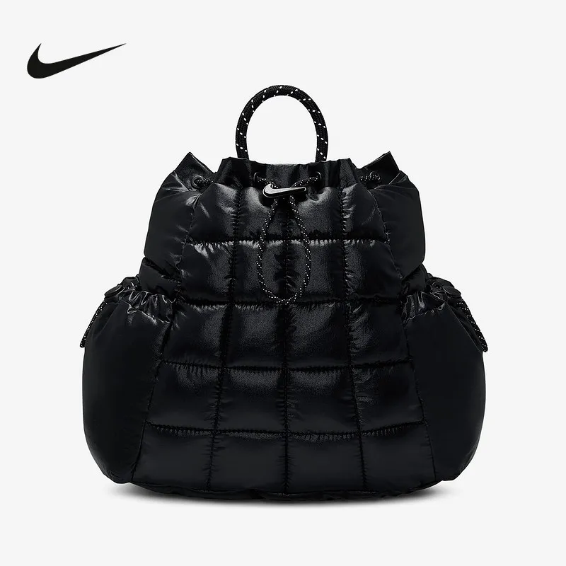 Nike Women's Bag Winter New Sports Bag Light Portable Handbell Bag Backpack HQ6693-010