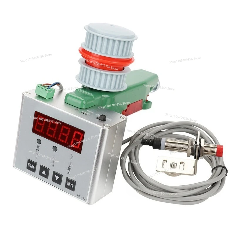 

Тестер длины нити для крупногабаритных кругловязальных машин, перезаряжаемый, мобильный, для вязальных машин с сотней иглами для вязания пряжи и уточной вязки