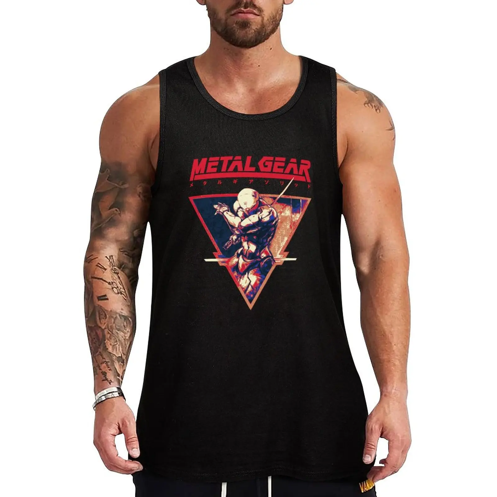 Gray Fox Option B Tank Top Work Outdoor Tank Top Heavy Duty Sleeveless Shirt