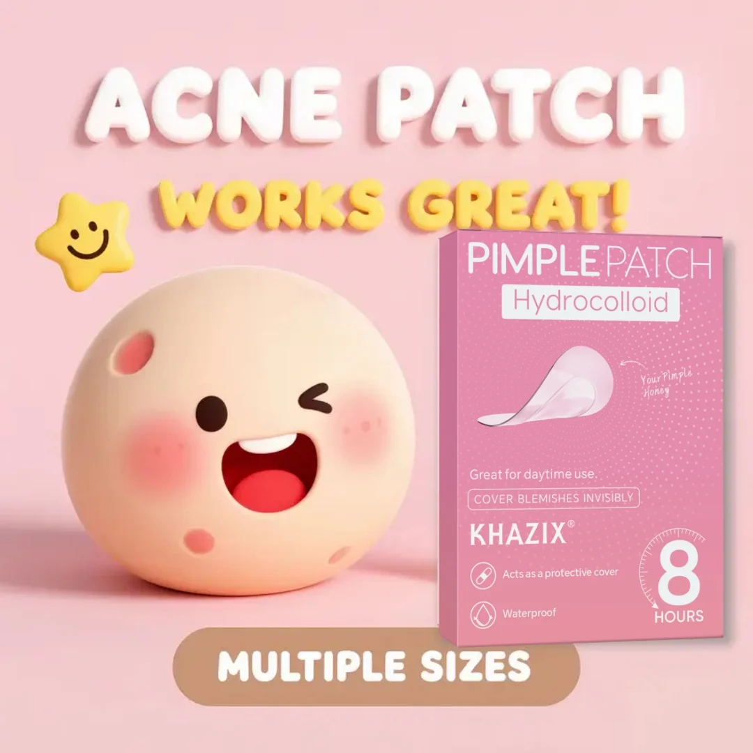 Overnight Micro-Dart Acne Patches - Dissolve Blemishes While You Sleep with Invisible Hydrocolloid Technology for AM Clear Skin.