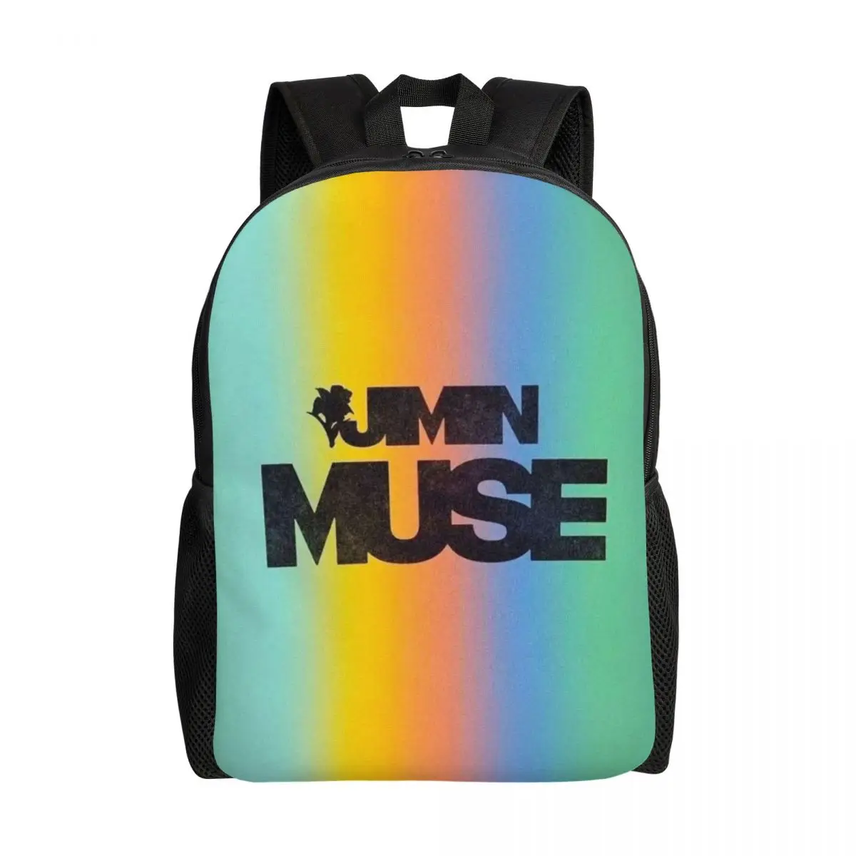 

Красочные рюкзаки M-Muses Band на заказ для мальчиков и девочек, рок-группа, школьные дорожные сумки для колледжа, женские и мужские сумки для книг, подходят для 15-дюймового ноутбука