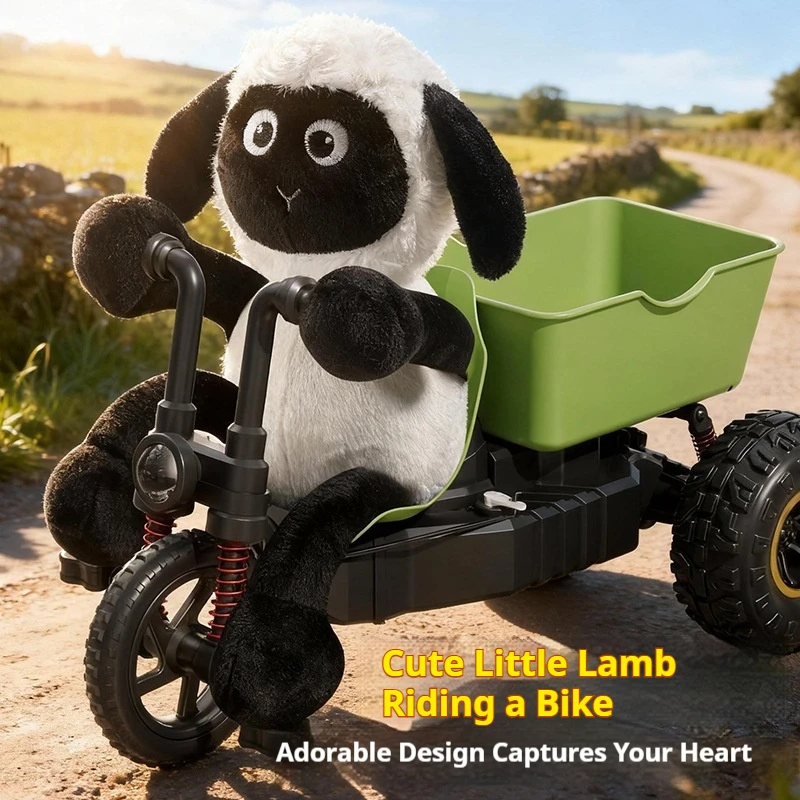 【Low Price】Rc Lamb Tricycle Drift Stunt Car High Speed Remote Control Toy Gift For Boys Birthday Present New Model Toy Rc gift