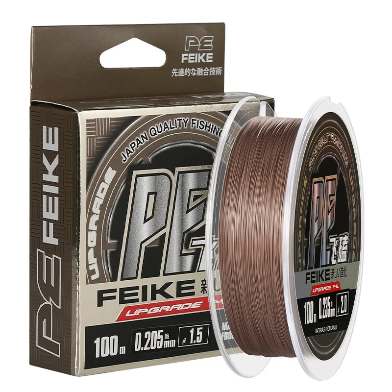 Japan Upgrades Fishing Weaving Fishing Line With 100M High-Strength Polyester Carp Fishing Line