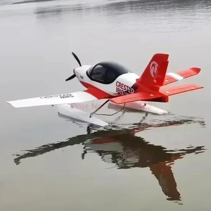 1220mm Wingspan Large Size Amphibious Remote Control Aircraft Model Epo Material Crested Ibis Business Jet Toy Gift