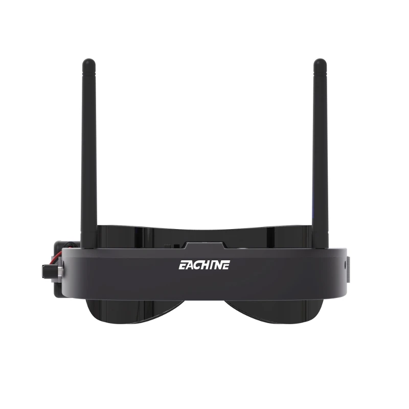 Eachine Ev100 720*540 5.8G 72ch Fpv Bril Met Dubbele Antennes Ventilator 18650 Batterijhouder Voor Rc Drone