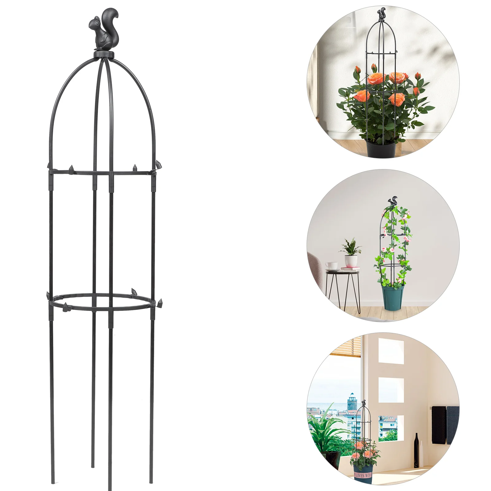 

European Style Gardening Plant Stand Climbing Trellis Indoor for Plants Outdoor Pot Potted House Small Arbor Trellises