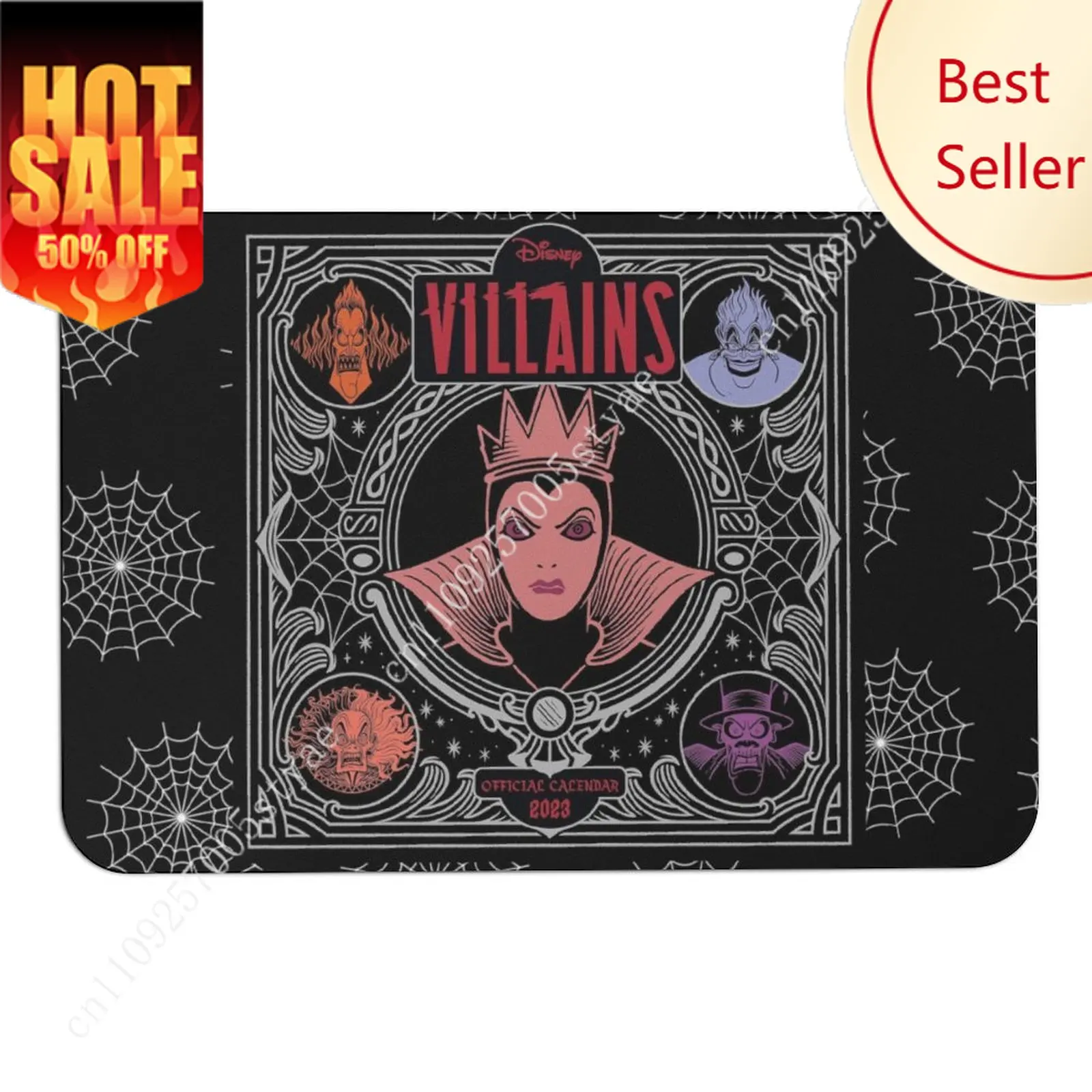 

Evil Queen Doormat Disney Cartoon Rug Floor Mats Welcome Porch Home Holiday Party Decor Carpet Gifts Custom Non-Slip Rug Cosplay