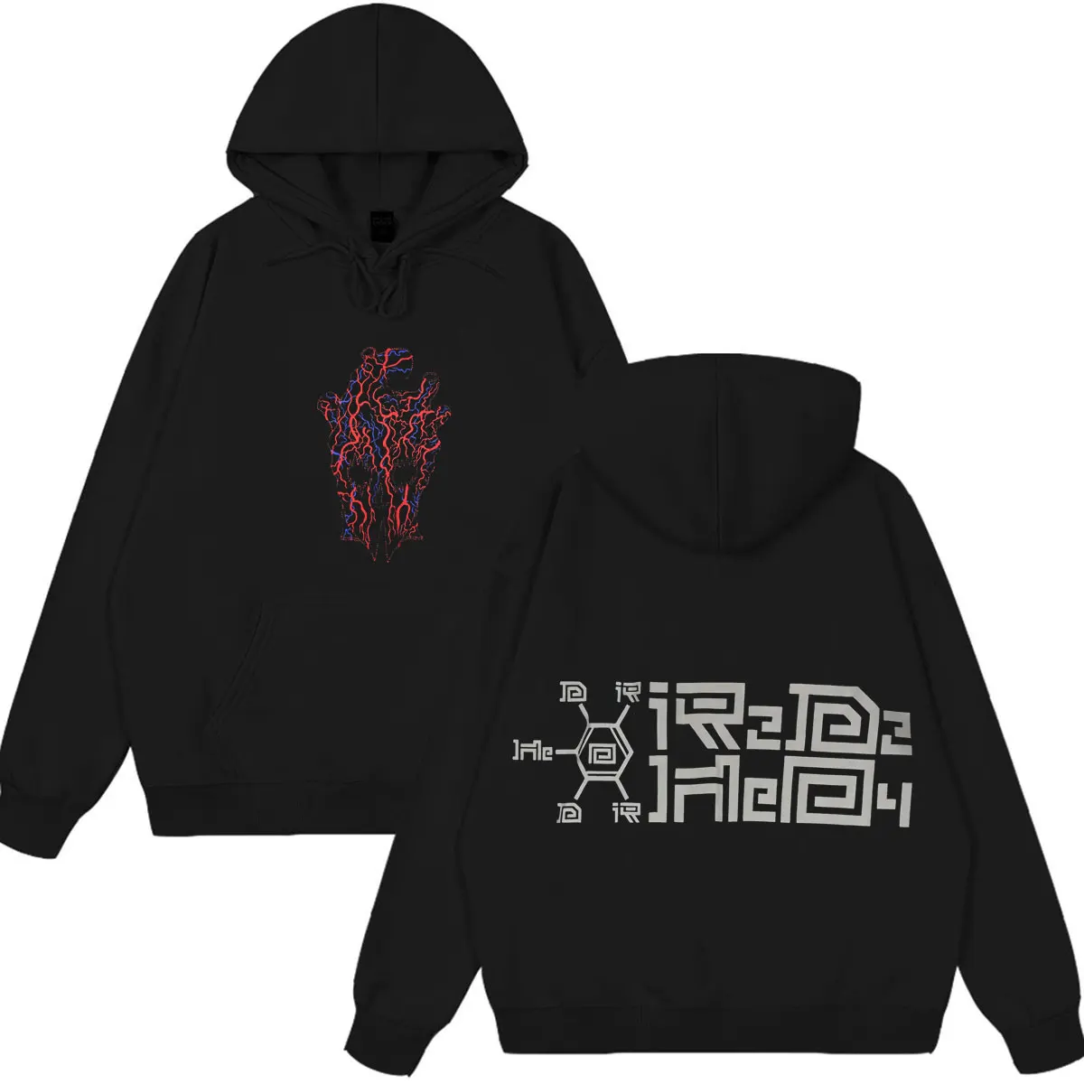 Sudaderas con Capucha Estilo Vintage de Anime Dorohedoro Kaiman Nikaido, Ropa de Invierno para Hombre y Mujer, Sudadera con Gráficos de Manga, Estilo Urbano Gótico de Terror