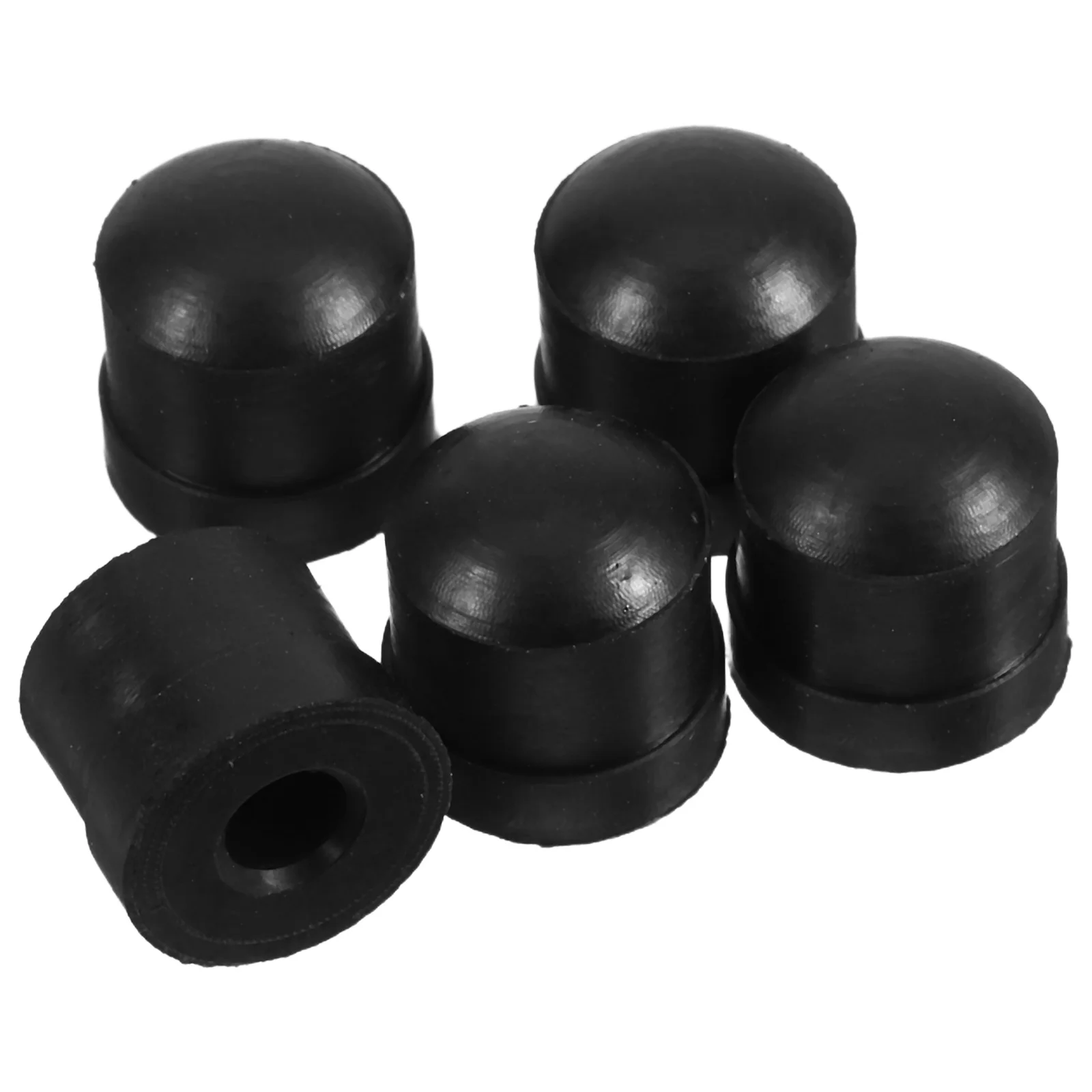 

5pcs Silicone Trombone Slide End Tips Rubber Bumper Protector Replacement Parts Easy Installation Durable Maintenance Tools
