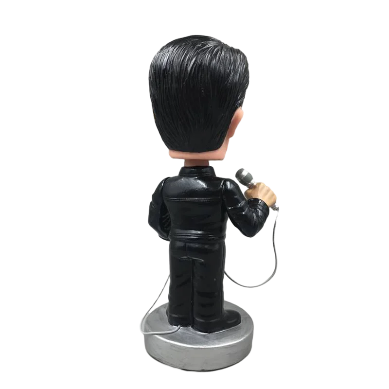 Nodding Elvis Shake Head Dolls cruscotto accessori per la decorazione dell\'auto Auto Bobble Head Toy per Automoibles Car-styling