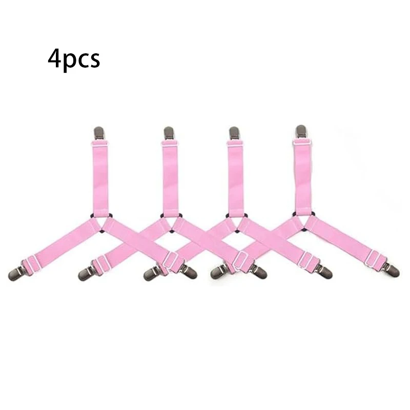 Universal Fit Sheet Grips - Adjustable Elastic Clips for Bedding, Tablecloth & Sofa Covers, Non-Slip Fasteners