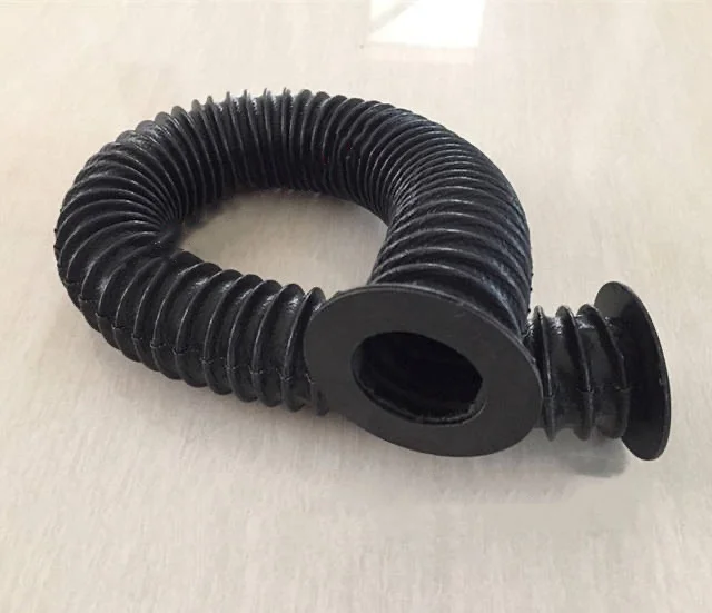 Flange round type of ballscrew cover, ID 55 mm x Lmax 950 mm