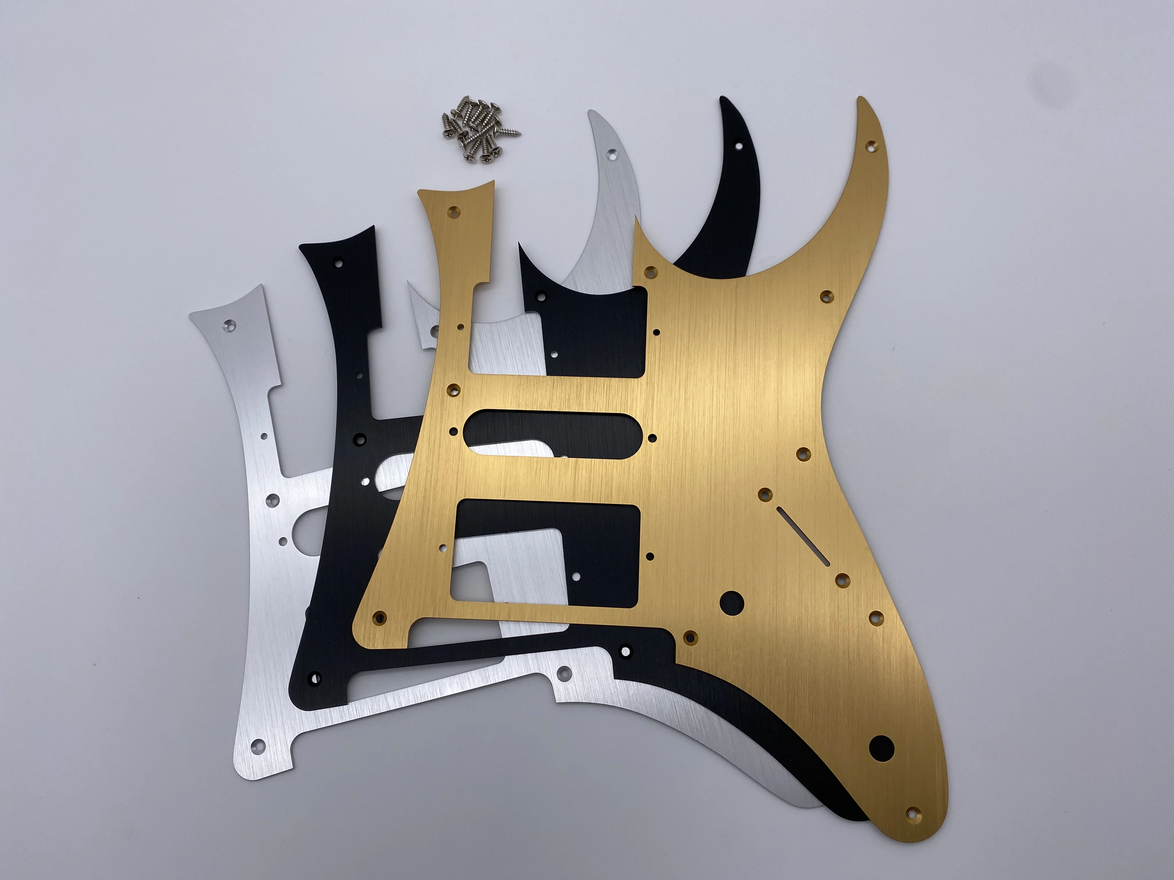 Ibanez electric guitar guard board, Ibanez RG2550 mudguard, aluminum alloy brushed guitar guard board