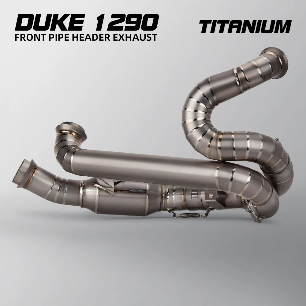 Duke1290 Exhaust Front Pipe For SuperDuke1290 Super 1290Duke SUPERDUKE1390 Duke1390 R/RR/EVO 2020-2025 Motorbike Escape Line