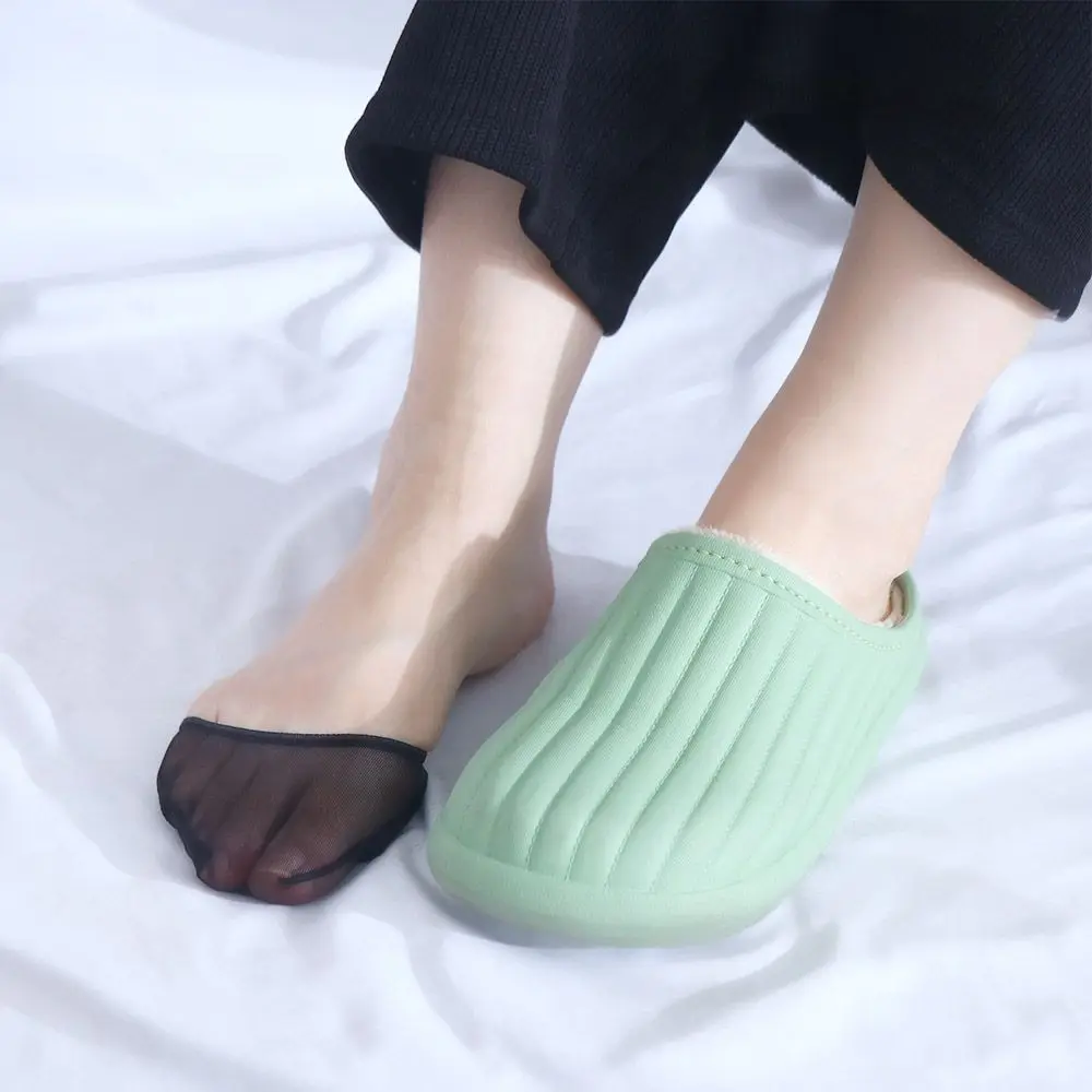 Coussretours de pied respirant antidérapant pour filles, demi-l'hypothèse, bonneterie pour femmes, l'offre elles intérieures avant-pied, chaussettes invisibles, été