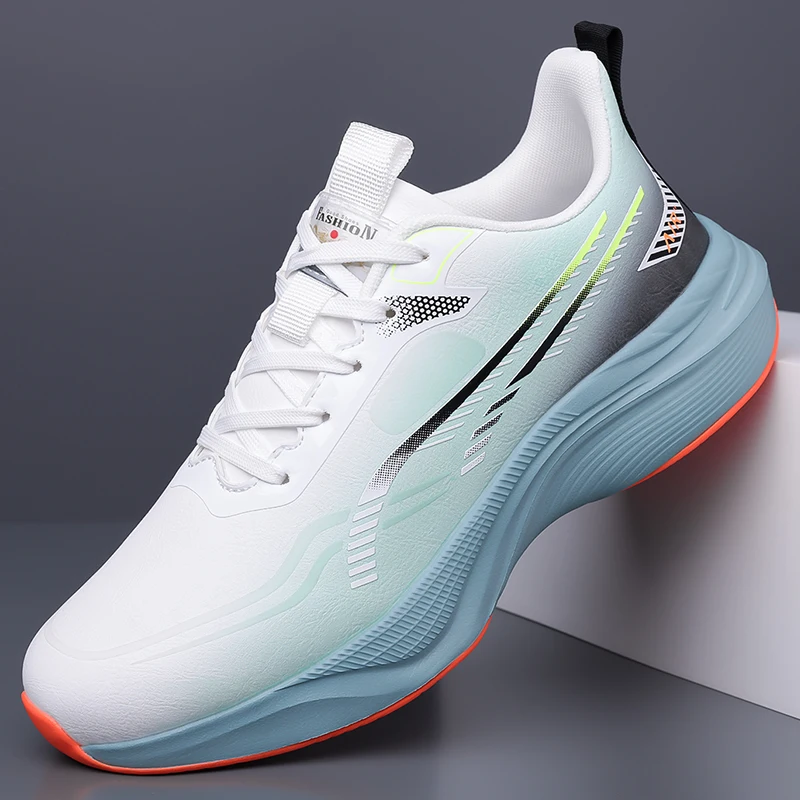 

Mens Summer Fitness Sneakers Full Vent Breathable Mesh Durable Soft Sole Non Slip Outdoor Walking Shoess