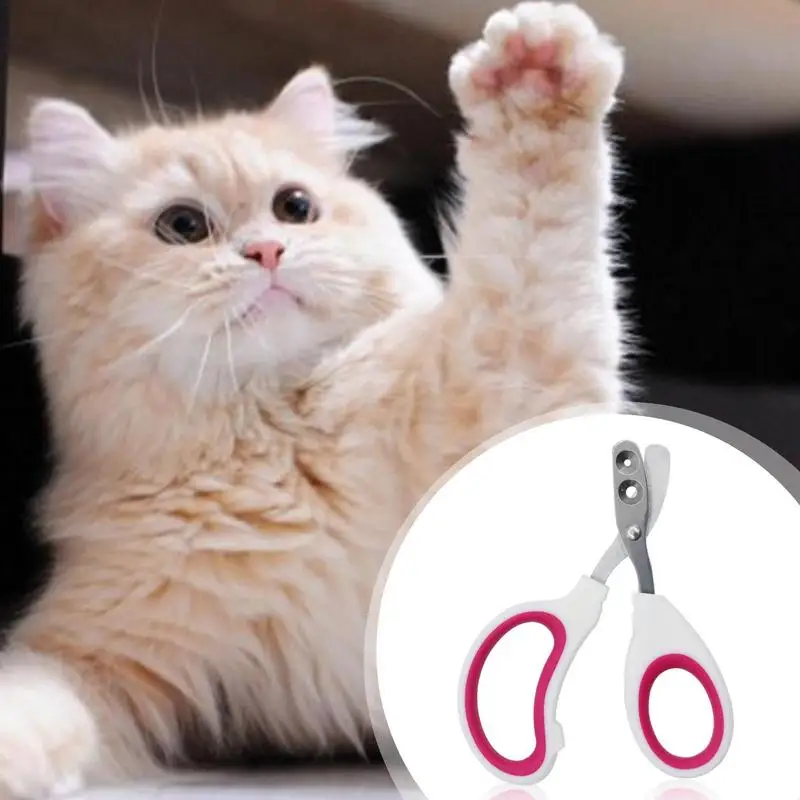 Dog Trimmer For Nails Pet Nail Trimmer With Double Hole Design Portable And Safe Claw Trimmers No Lighting Required For Kitten