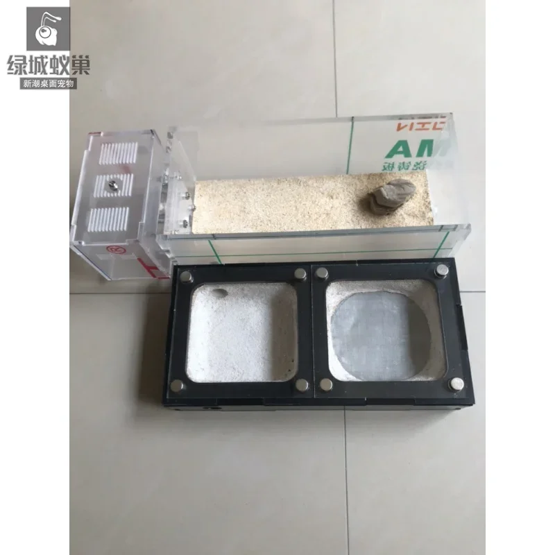 Medium size flat ant nest mixed material, non alkali resistant, strong moisturizing, large water tower, strong ant nest