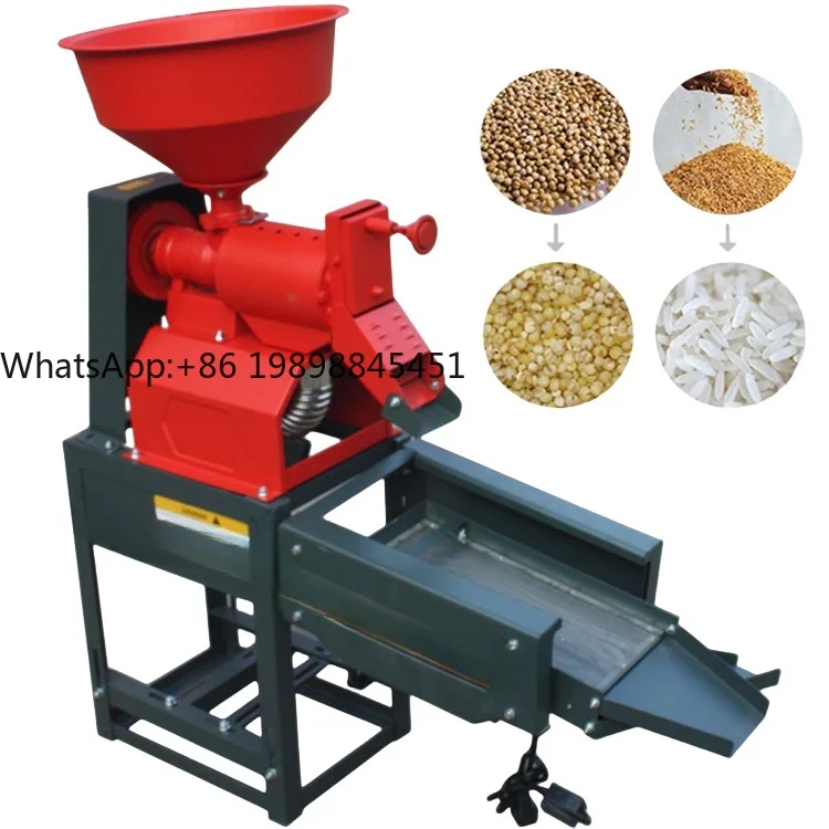 

Multi Functional Grain Crushing Rice Milling Machine Vibrating Screen Combined for Rice Processing Seed Treating