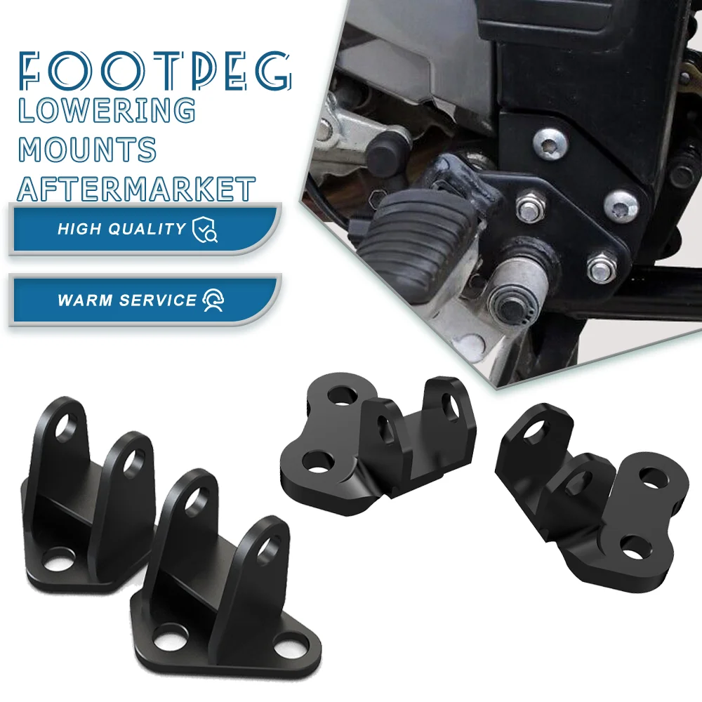 

Motorcycle FOR SUZUKI DR650 DR650S DR650SE DR 650S SE 1996-2023 2022 2021 2020 2019 2018 2017 2016 Lowered Footpeg Kit Brackets