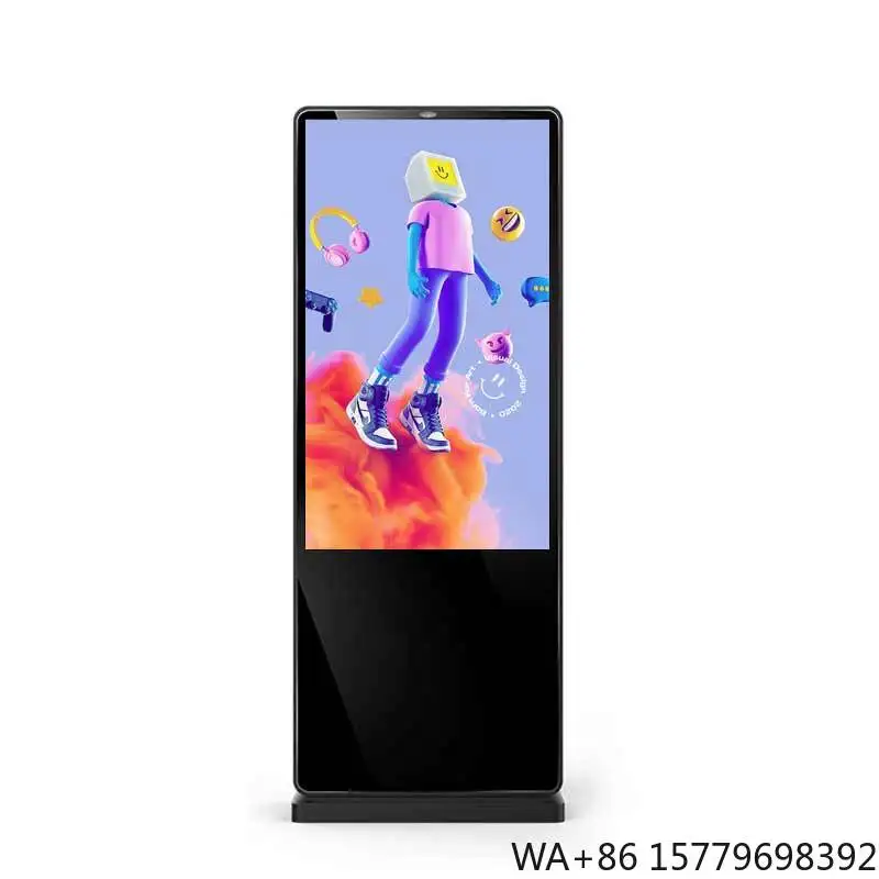 

Display Facing Solar 55 Inch 5000nits Displays Billboard Outdoor Waterproof Digital Window Totem LCD