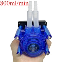 Peristaltic Pump Water pumping draining  800ml/min Big Flowrate Metering Appliance in Lab Glue
