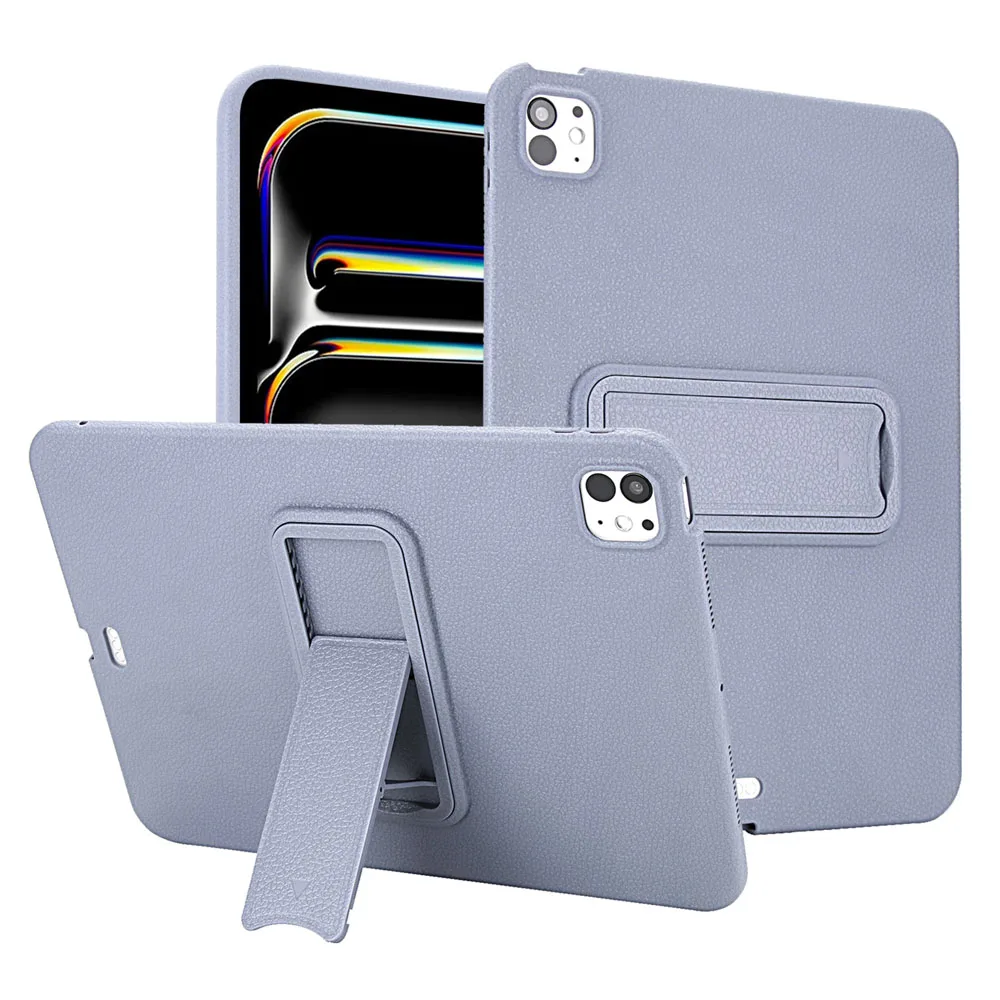Dermatoglyph Back Cover Stand Case for iPad Pro11 2024 Protective Shell Compatible with iPad Pro11 2018 2020 2021 2022 Case