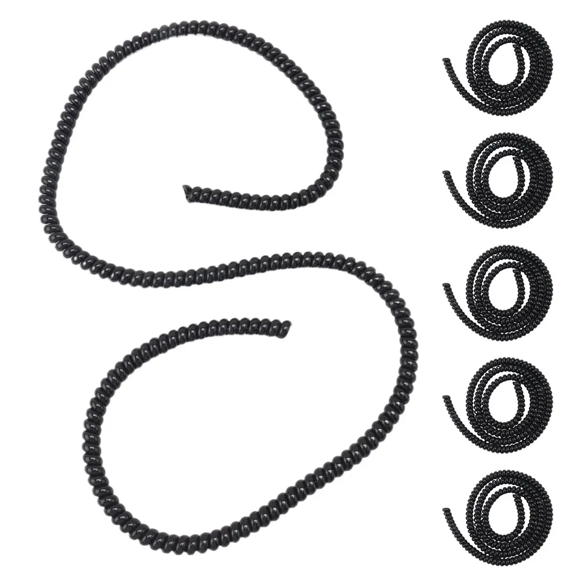 【STOCK】6Pcs 1M E-Bike Cable Pipe Protection Spiral Wrap Winding Cable Wire Protector Cover Tube for Scooter Motorcycle