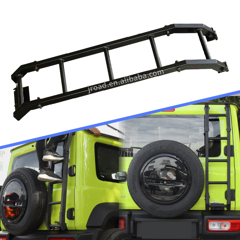 

XL JIMNY Tailgate Ladder Tail Ladder For Suzuki Jimny JB64 JB74 JC74 2019 2020 2021 2022 2023 2025 3 Door and 5 Door Jimny