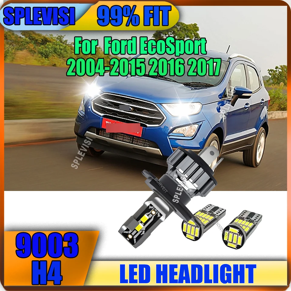 

2Pc H4 LED Bulb Turbo Headlight 7500LM Powerful Best Car Lamp For Ford EcoSport 2004 2005 2006 2007 2008 2009 2010 2011-2017