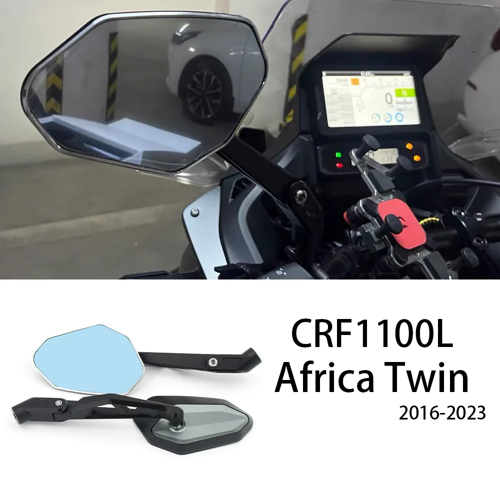 

Rearview Mirror Motorcycle Rear View Mirrors CRF 1100L Africa Twin 1100 Parts for HONDA Africa Twin CRF1100L Accessories