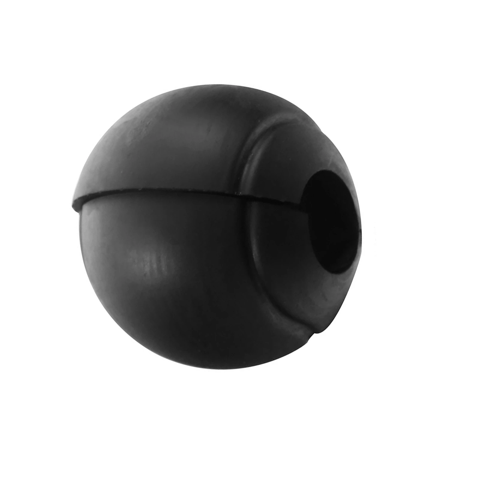 Motorcycle 2PCS 24mm-32mm Engine Guard Crash Bar Protector Rubber Ball Black for Yamaha Honda