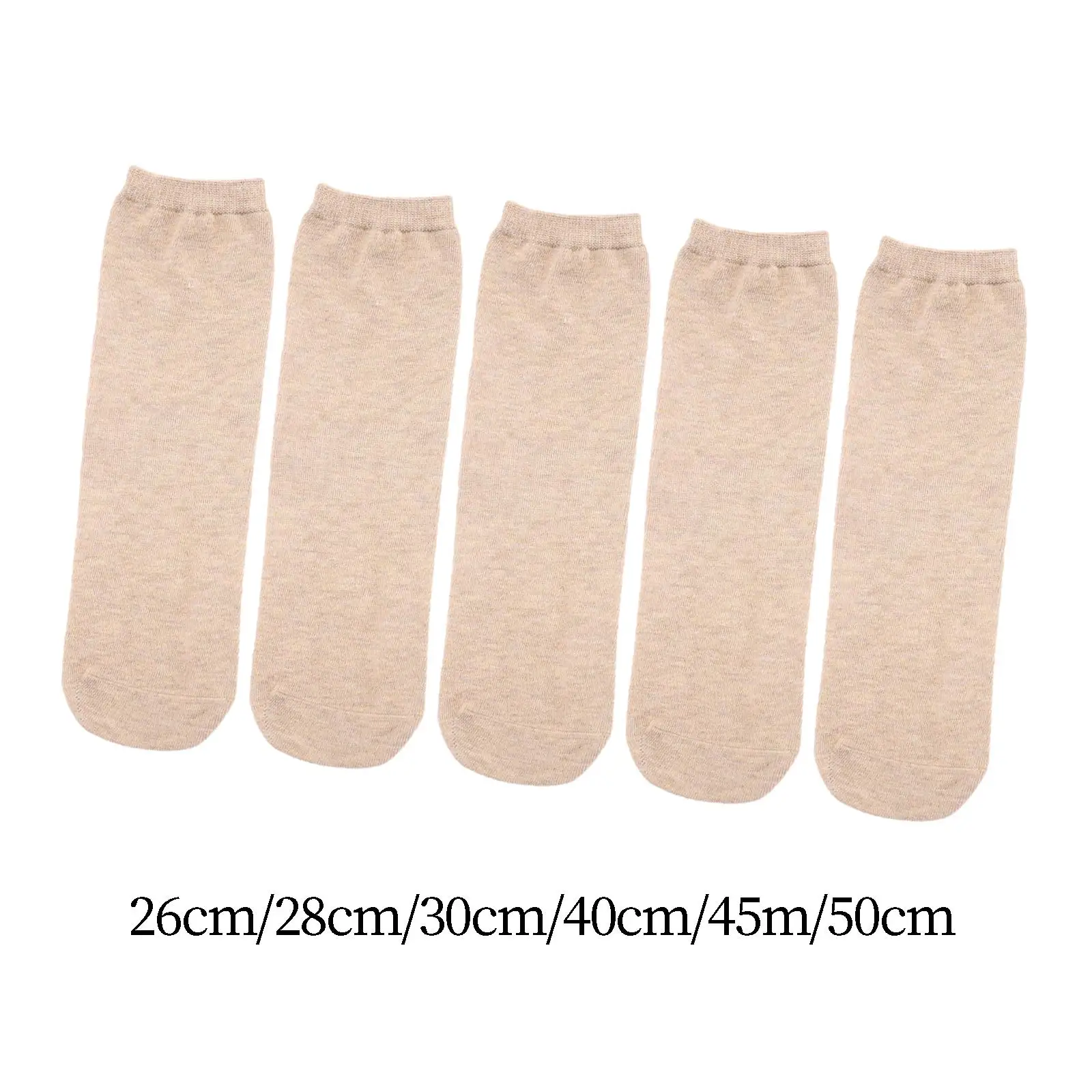 5x Prosthetic Socks Sweat Absorption Partial Foot Amputation Provide Warm Stump Socks Cotton Protective Amputee Socks for Unisex