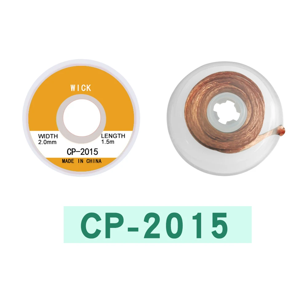 1.5M Desoldering Braid Welding Remover Solder Point Solder Remover Wire Repair Tool 1.0/1.5/2.0/2.5/3.0/3.5/4.0mm