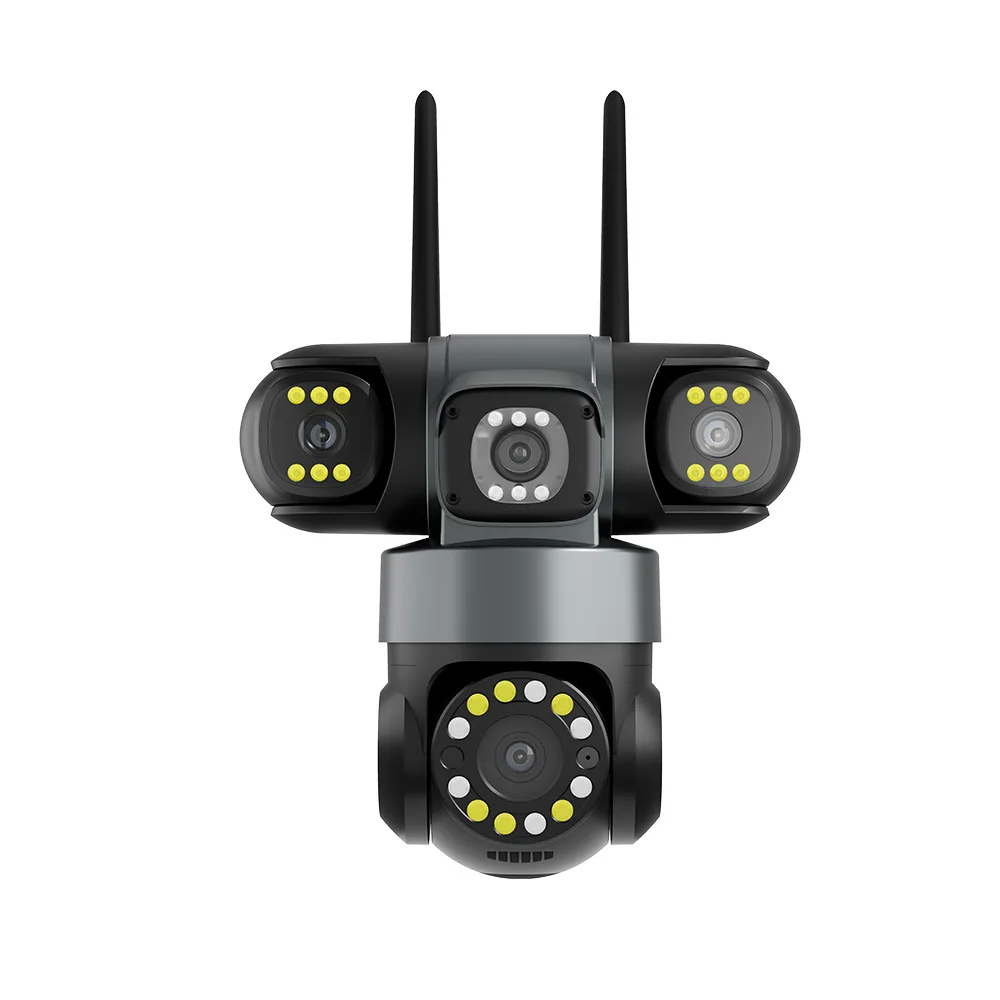 Yoosee APP  6MP Tris-Lens  Wireless PTZ wifi  IP Dome Camera Full Color  AI Humanoid Detection Home Security CCTV Baby Monitor