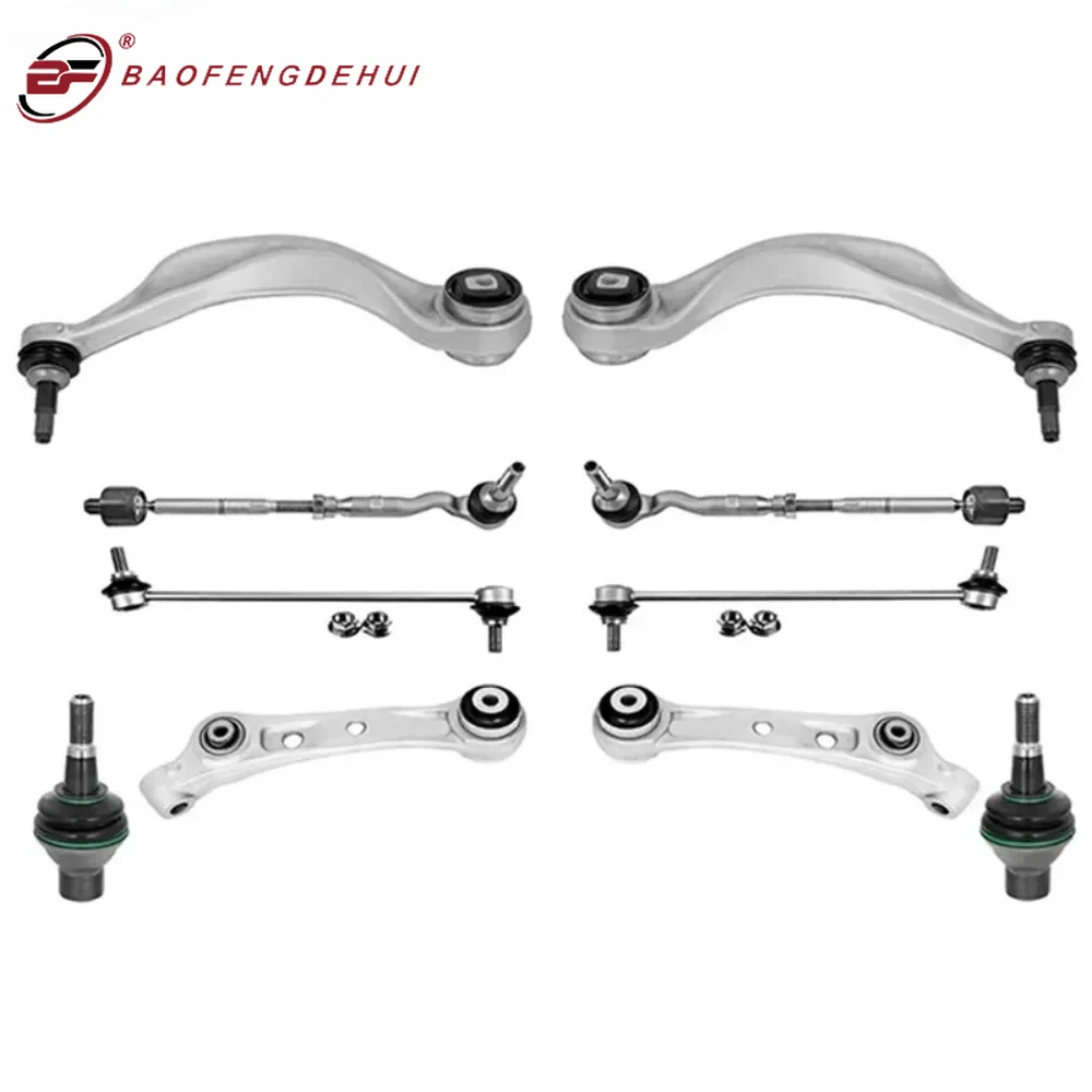 

8PCS 31124083309 31124083310 Front Suspension Lower Control Arm Kit for BMW F06 F10 F11 F12 F13 520d 525d 528i 530d 535d 640i