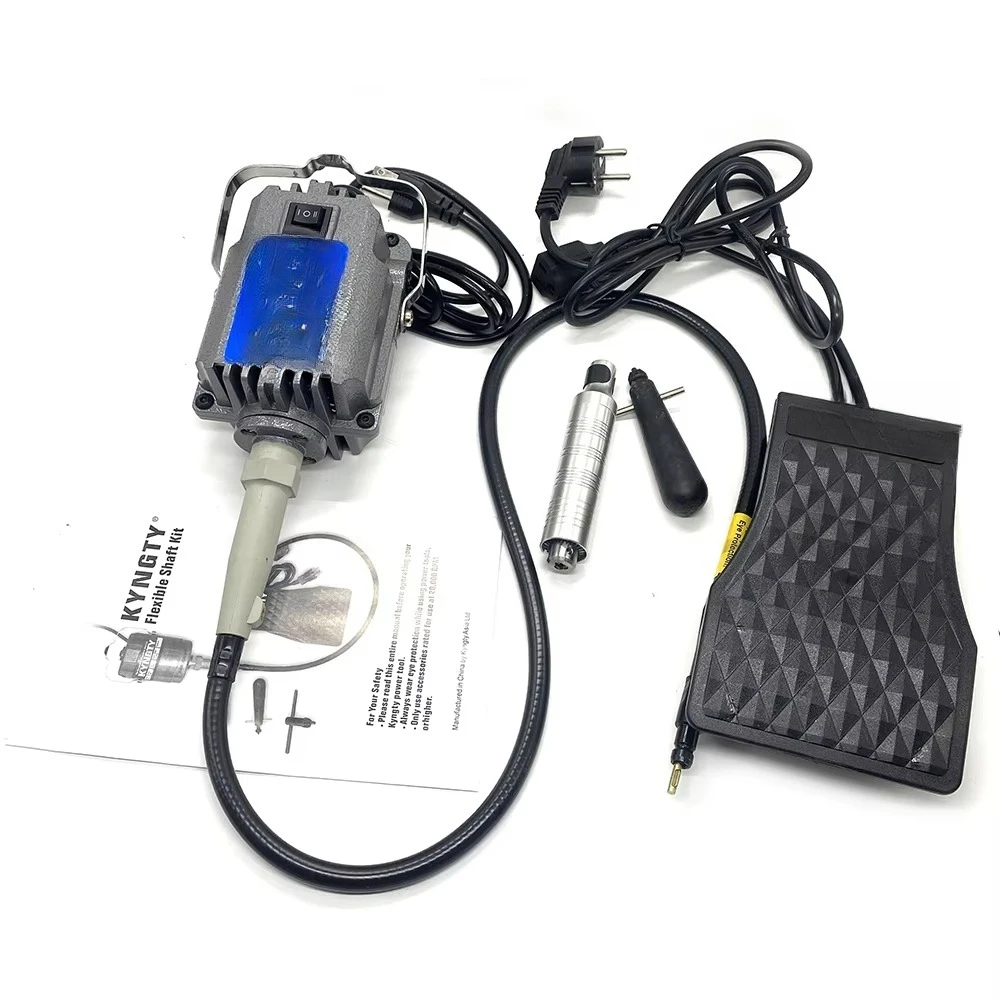 18000 rpm SR Soft Shaft Motor Grinder/Dental Hanging Mill Hammer Soft Shaft Jewelry Hanging Mill 220V Metal Machine