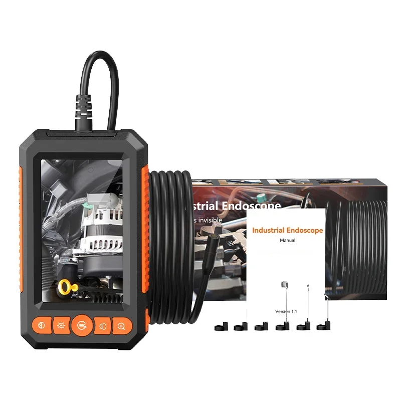 4.3 inch industrial grade pipe endoscope high definition digital display single lens automotive pipe repair tool