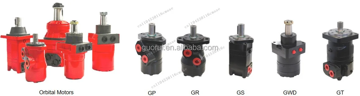 Hydraulic Gear Motor Radial Piston Hydraulic Motor Custom Small Hydraulic Gear Motor