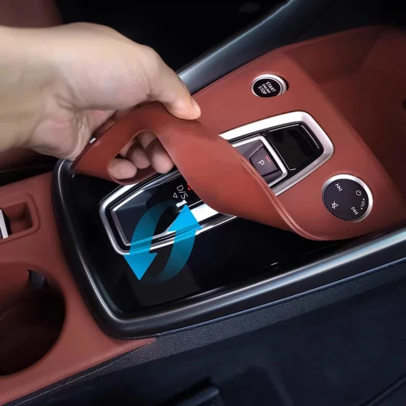 For Audi A3 8Y 2025 2026 Car Soft Silicone Center Console Gear Panel Water-cup Slot Pad Non Slip Interior Protector Accessories 3