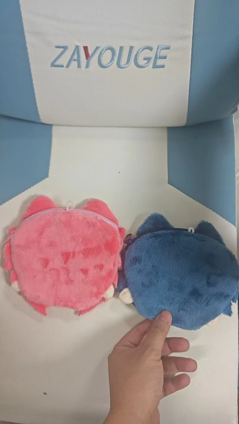 Portefeuille en peluche Anime Kawaii, poupée mignonne pendentif, sac à dos, porte-clés de voiture, jouet pour cadeau