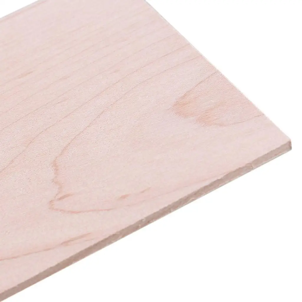 غطاء رأس من خشب القيقب للغيتار الكلاسيكي الصوتي ، مخزون الرأس ، صنع الرأس ، 3 من خشب القيقب