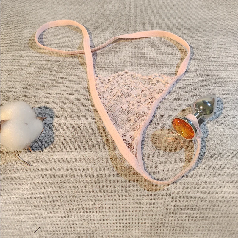 Adjustable Sexy Thong Panties for Anal Plug Anal Expansion T-back Panties Prostate Massager Butt Plug Masturbator Adult Sex Toys