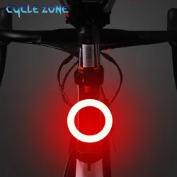 Wiele trybów oświetlenia Tylne światło rowerowe USB Akumulatorowe światło rowerowe LED Flash Tylne światła do roweru Mtb Sztyca