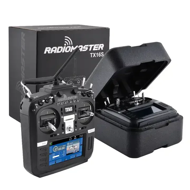 RadioMaster TX16S Mark II Radio Controller (Mode 2) V4.0 Hall Gimbal 4-IN-1 ELRS Multi-protocol Uav Drone Radio Controller