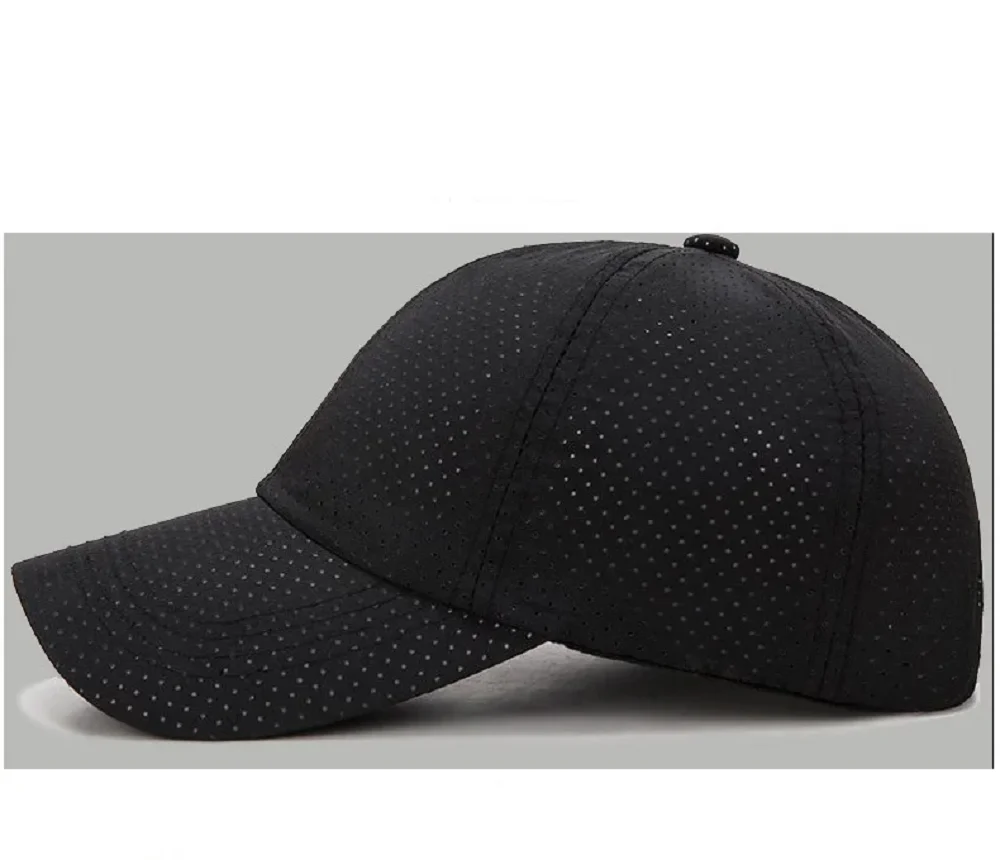 Summer Quick Drying Baseball Cap for Men Cooling Breathable Mesh Sun Hat UV Protection Casquette Fishing Hats Women Sports Caps